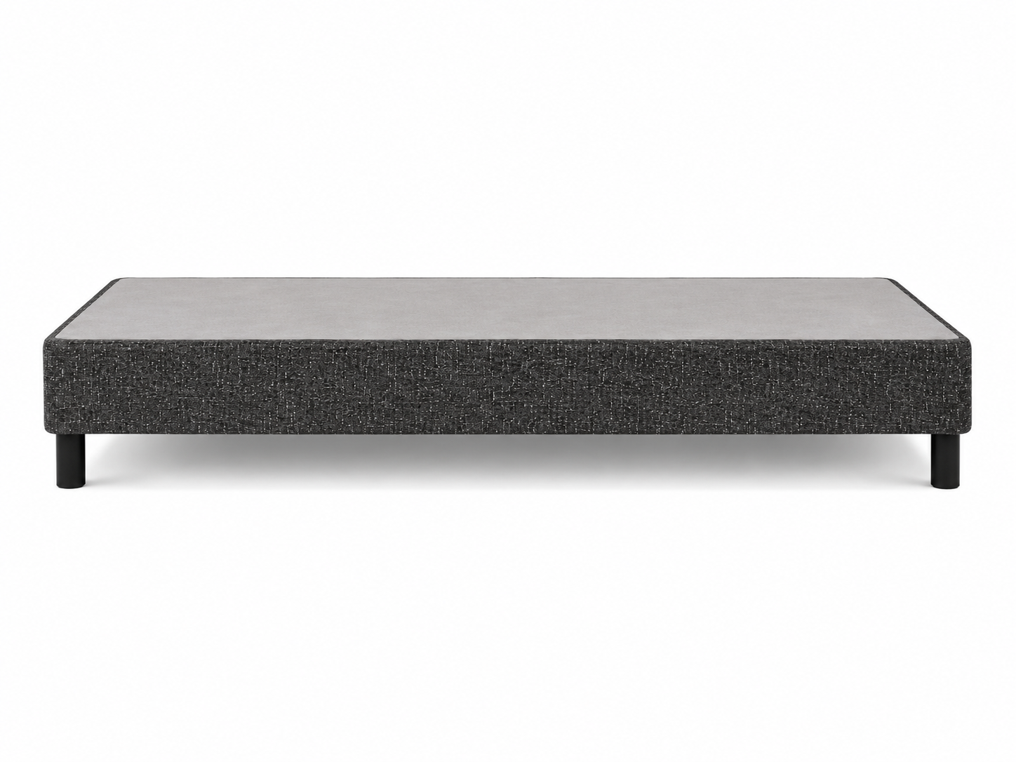 Box Armony SleepMart con laterales negro jaspeado, vista lateral