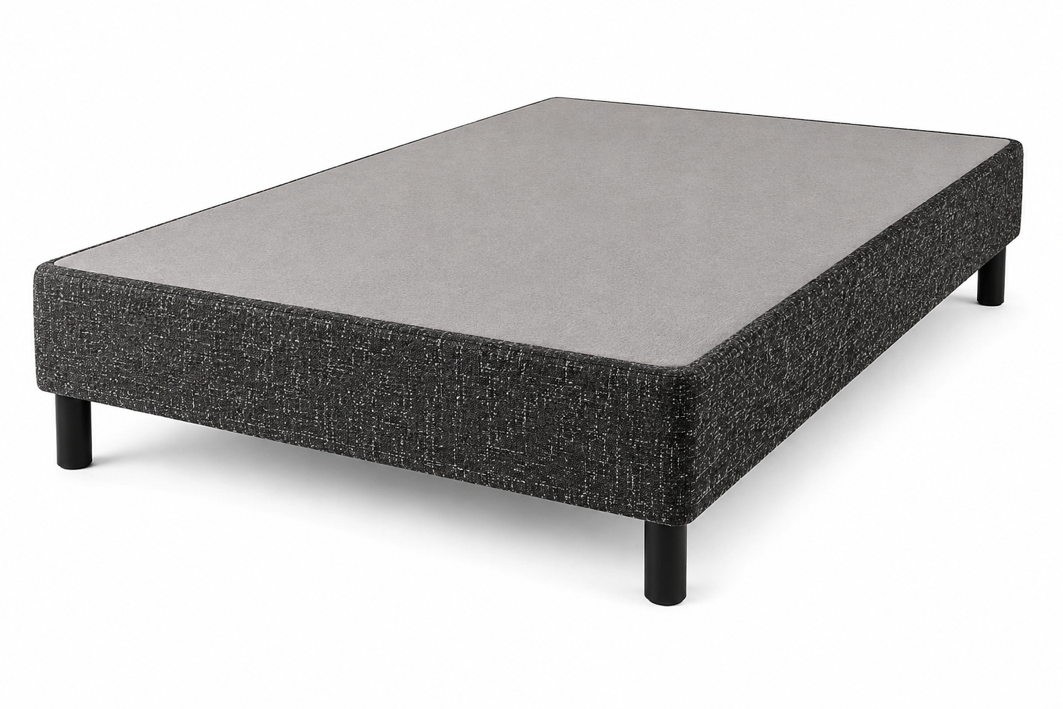 Box Armony SleepMart con laterales negro jaspeado, vista en perspectiva